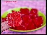 Vegetarian Jujubes Candy / Gelatin Free jujubes Candy