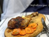 Airfried whole leg of chicken ~ 空氣炸全雞腿