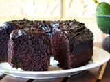 Avocado Chocolate Cake ~ 鳄梨巧克力蛋糕