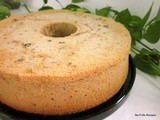 Black currant Chiffon Cake