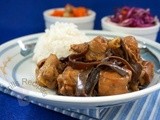 Braised Chicken with Woodear Fungus