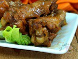 Cola Chicken Wings Chinese Style ~ 可乐雞翼