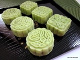 Green tea ping pei (snow skin) mooncake ~ 2012