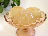 Konnyaku jelly with Honey citron tea