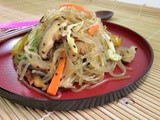 Korean JapChae (Sweet Potato Noodles)