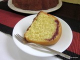 Lemon Strawberry Bundt Cake