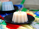 Longan soymilk agar agar ~菜燕龙眼豆花