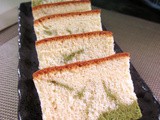 Marble Matcha Castella