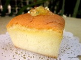 Mini lime marmalade chiffon cake