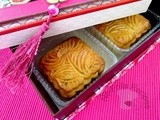 Mixed Nuts and Meat Floss Mooncakes