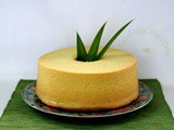 Pandan Chiffon Cake ~ 香兰戚风蛋糕