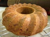 Pumpkin walnut bundt cake