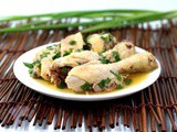 Scallion Oil Chicken ~ 葱油鸡