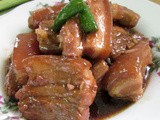 Soy braised pork belly