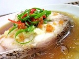 Steam Fish with Essence of Chicken