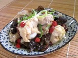 Steamed chicken with Foo Yue