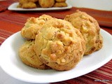 White Choc Chip Cookies