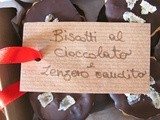 Biscotti al cioccolato e zenzero candito