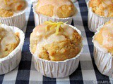 Muffin al limone senza zucchero