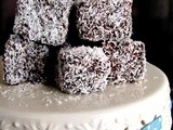 Quadrotti light al cioccolato e cocco (Lamington vegan)