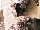 Salame di cioccolato light, con le noci