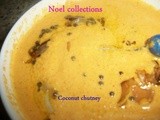 Coconut chutney