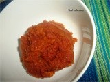 Dry prawns tomato chutney