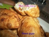 Paneer Gujiya/samosa