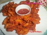 Pasta Fritters/Pakoras