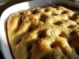 Rosemary and garlic Focaccia bread