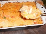 Double potato fish pie