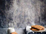 Biscotti al malto e grano saraceno. Leggeri e croccantissimi