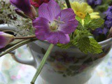 Home, Apple Pie, Blackberries & Flowers