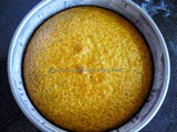 Eggless Orange n Yogurt Cake