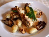 De klassieke poulet au Riesling