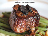 Filet Mignon met een saus van zwarte truffel