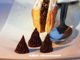 Gekarameliseerd bladerdeeg met chocoladeganache