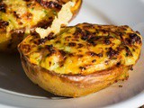 Gevulde aardappelen in de oven