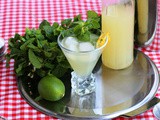 In the Mix: Cocktail met Bourbon, munt en zwarte thee limonade