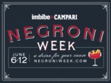 Internationale Negroni week start vandaag