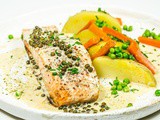 Zalm Met Peper- En WhiskyRoomsaus