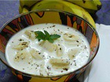 Banana Raita Recipe