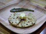 Black Chana Sprout Paratha