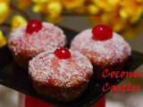 Coconut Castles – The English Madeleines /Eggless Coconut Castles