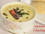 Coconut Chutney Using Desiccated Coconut