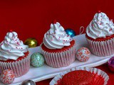 Eggless Red Velvet Cupcakes