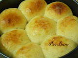 Laddi Pav Buns – Tangzhong Method