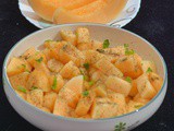 Melon Chat/ Muskmelon Chaat