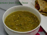 Mexican Style Hot Green Chili Sauce