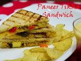 Paneer Tikka Grilled Sandwich